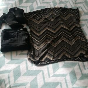 Aztec tribal print Blouse.